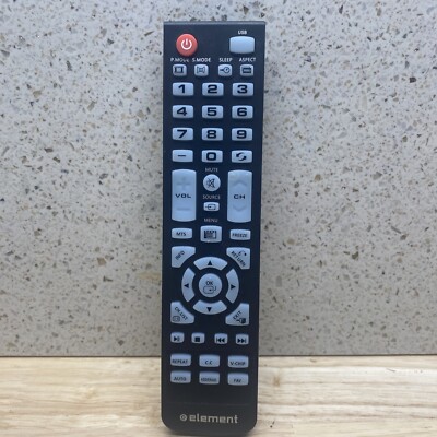 Element WS-1688 TV Video Remote Control TY-49B JX-9050 GENUINE OEM WS-1688-3