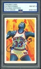 1990 HOOPS #372 PATRICK EWING KNICKS CHECKLIST PSA/DNA PSA AUTO AUTOGRAPH HOF