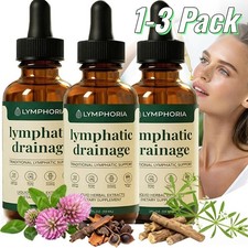 1-3X Lymphoria - Lymphatic Drainage 59ml - Detox, Bloat Relief & Immune Support