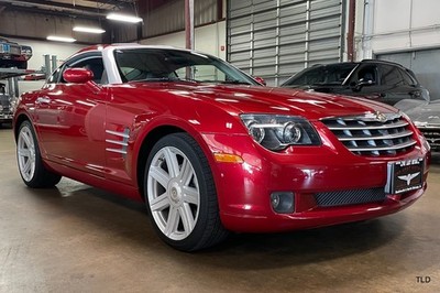 2004 Chrysler Crossfire maroon Poster 24x36 | Sports Car Wall Art