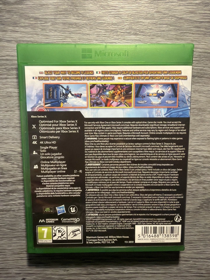 NERF Legends (Xbox Series X/) - Game  2KVG The Cheap Fast Free Post, photo 2 of 4
