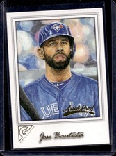 2017 Topps Gallery Jose Bautista Artist Proof #55 Blue Jays