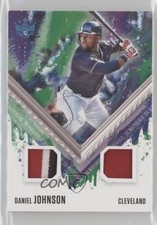 2021 Diamond Kings DK Materials Holo Platinum Blue 7/25 Daniel Johnson 7xr