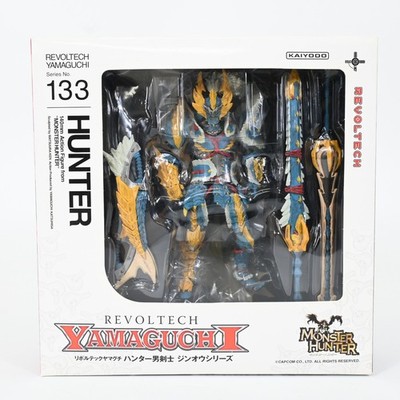 Kaiyodo Revoltech Yamaguchi No.133 Hunter Zinogre Armor Monster Hunter Figure