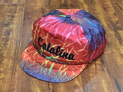 #ad Vintage 1980’s Catalina Island Multicolor Karol Western Corp. Cap Snapback Hat $50.00