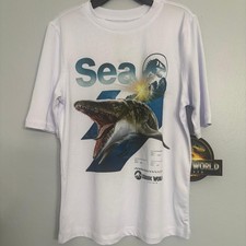 Jurassic World-Rebirth Rash Guard Shirt Size XS Small - NWT