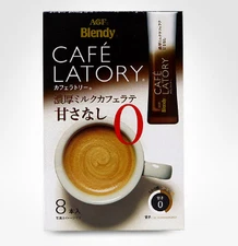 AGF Blendy Cafe Latory Sugar Free Latte 8p
