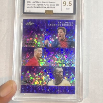 Leaf Exclusive Legends Purple Disco Messi Ronaldo Pele ELE-59 10/15