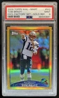 2009 Topps Walmart Exclusive Factory Tom Brady Gold Refractor #W2 PSA 9