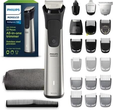 Philips Norelco Multigroom 7000 MG7970/49 – 23‑Piece All‑in‑One Trimmer