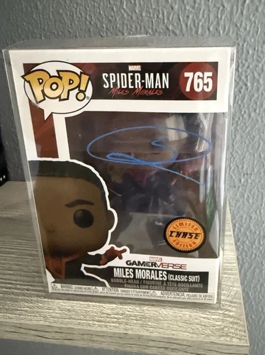 Funko Pop! Traje clásico Spider-Man: Miles Morales #765 Chase Shameik Moore certificado de autenticidad 