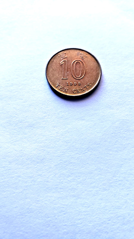 HONG KONG 10 CENTS 1998 COIN UNC