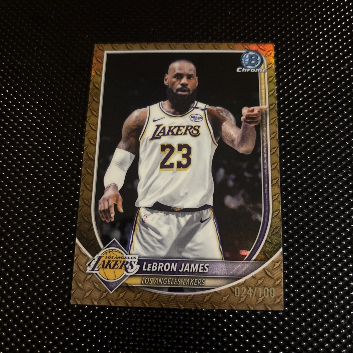 Bowman LeBron James Basketball Sports Trading Cards & Accessories