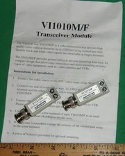 VIGITRON VI1010M UTP  Transceiver Module NOS Clean! w/ Instruction Sheet