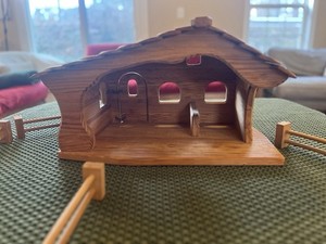 Beautiful Kinderkram Wood Stable / House  + Fencing- Non Smoking Home