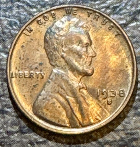 1938-S Lincoln Wheat Cent — photo from another recent sale