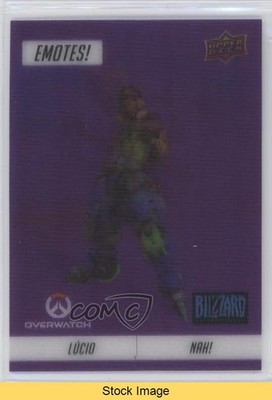2023 Upper Deck Blizzard Legacy Collection Emotes! UER Epic Lucio READ 15hb