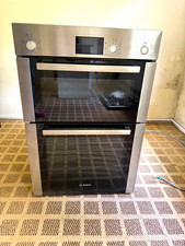 Bosch Built-In Electric Double Oven w/ Grill, Digital Display, Silver/Black