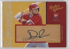 2019 Leather & Lumber Rookie Signatures Holo Silver /25 David Fletcher Auto 0o3x