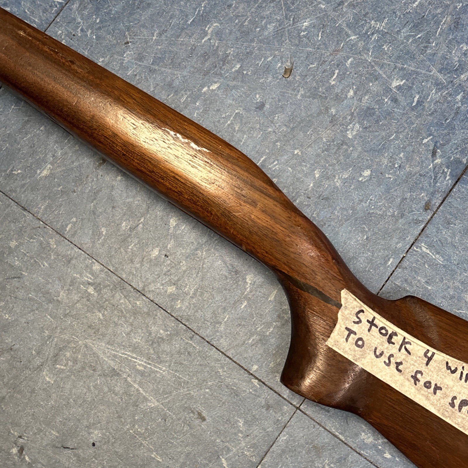 Rare Winchester Mod. 52B RIFLE  Wood Stock,READY TO USE Or To Refinish GUN PARTS