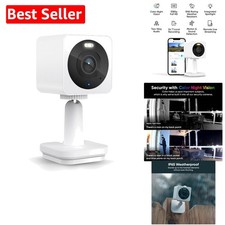 All-in-One Indoor/Outdoor 1080p Security Camera - Enhanced Night Vision  Alerts