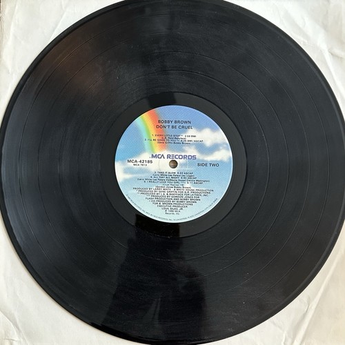 Bobby Brown Don't Be Cruel Vinyl LP (1988) MCA-42185 W Hype EX/EX - Picture 6 of 6