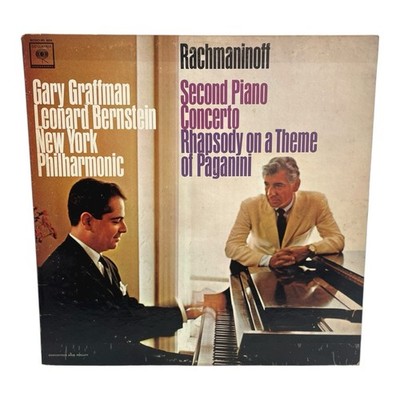 Rachmaninoff Piano Concerto No 2 Graffman Bernstein Columbia ML 6034 Mono LP