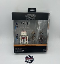Star Wars The Black Series The Mandalorian     R5-D4  BD-72 and Pit Droids     NEW