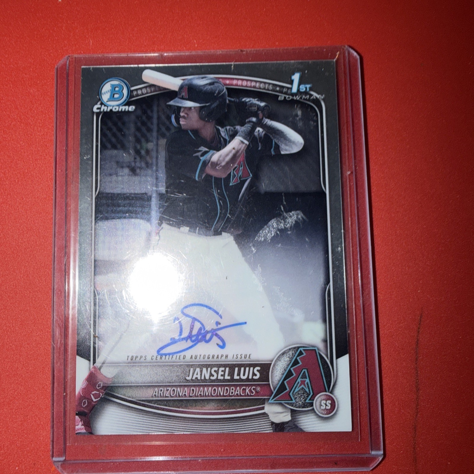 Jansel Luis Bowman 1st Auto - 2025 Bowman Chrome