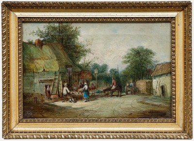 Alfred Vickers (1853-1919) - Ölmalerei Aus Dem Späten 19. Jahrhundert, Der Go...