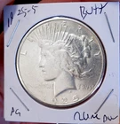 PEACE SILVER DOLLAR 1925 S KEY TO RARE DATE FROSTY BU++++