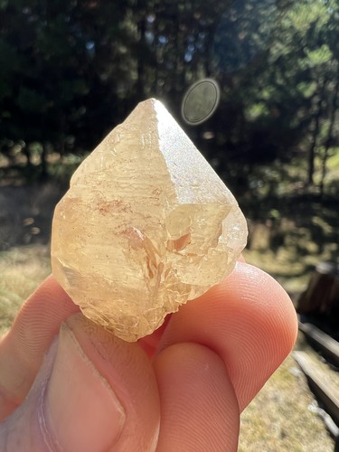Cerussite, Double Terminated-46.36g, Blacklight Reactive! From Morocco