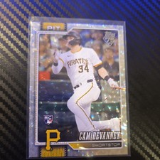 2026 Topps Series 1 #268 Cam Devanney Silver Crackleboard Foil