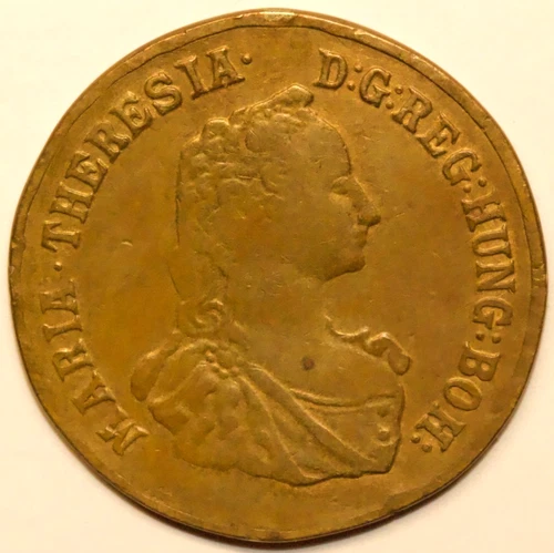 1760 AUSTRIA MARIA THERESIA Common Token.  #0142 - Picture 1 of 2