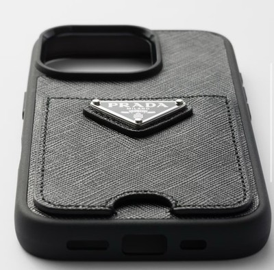 PRADA iPhone16Proケース PRADA Saffiano leather case for iPhone 16 Pro Max New | eBay