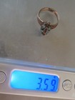Antique Victorian Low karat gold  Turquoise Pearl ring — photo 6