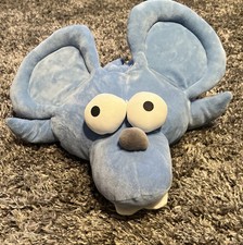Simpsons Itchy And Scratchy Plush Hat Cap Universal Studios Cosplay Blue Mouse