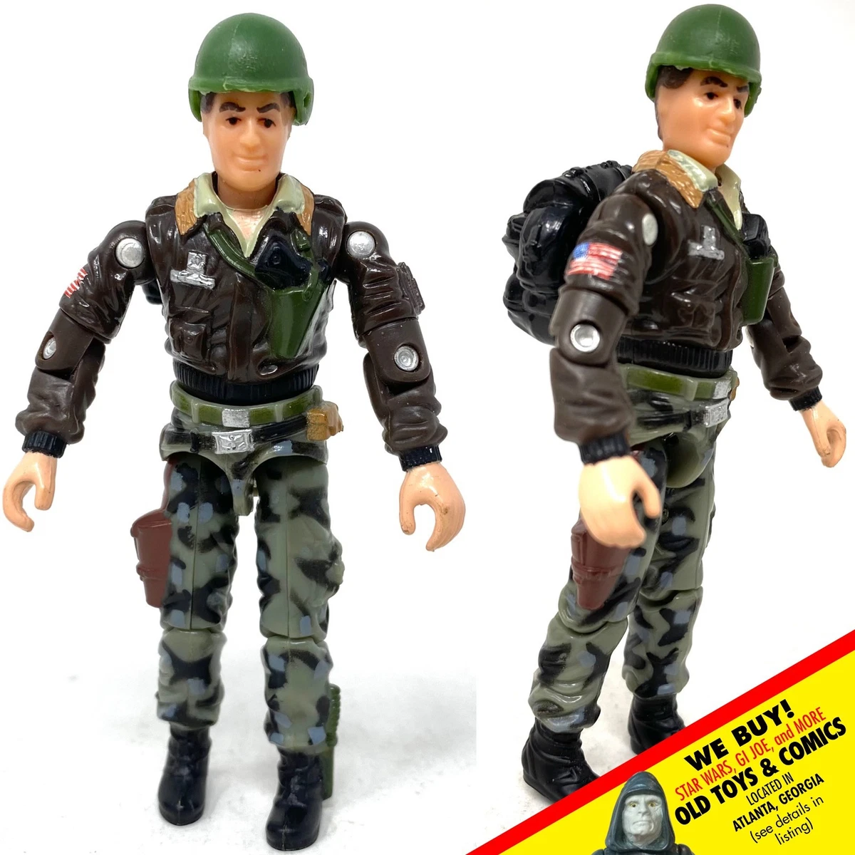 GI JOE 1997 A-10 Thunderbolt Toys R Us EXCLUSIVE General Hawk & Ace