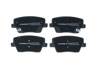 Kamoka Bremsbelagsatz Scheibenbremse JQ101097 FüR Hyundai I30 PDE PD Pden