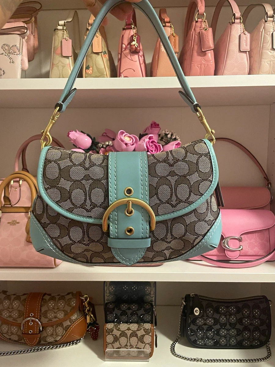 Coach Buckle Canvas Exterior Bags & Handbags for Women for sale | eBay