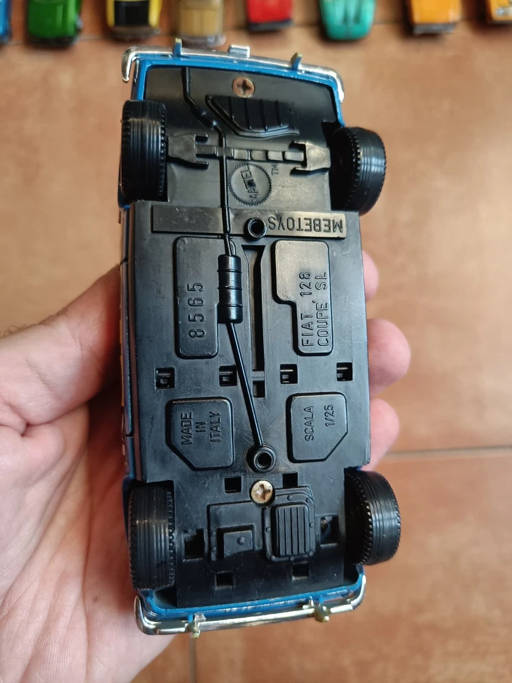 MEBETOYS 8565 FIAT 128 COUPE SL BLU BUONE CONDIZIONI B74 SCALA 1:25 - Immagine 3 di 4