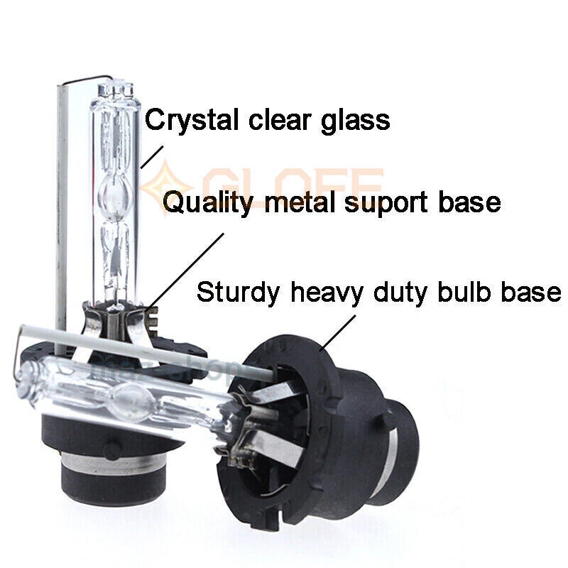 2x D2S Blue HID Headlight Bulb 35W OEM Factory Direct Replace Lamp for Acura TL - Image 3 of 4