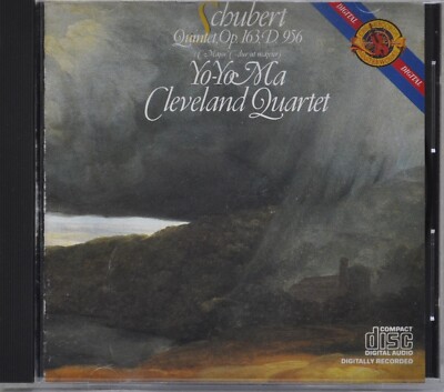 Franz Schubert Quintet Op. 163 D.956:  Yo-Yo Ma Cleveland Quartet - CD