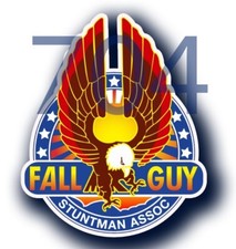 THE FALL GUY 1980s TV series sticker decal free shipping