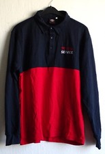 Official Toyota Service Mechanic Polo Shirt Long Sleeve Men's Size L