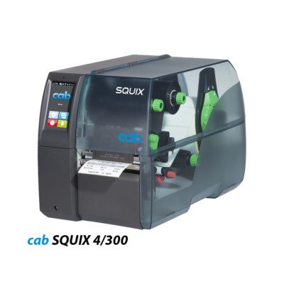 Cab Squix 4/300 Label Printer LAN, USB, RS-232 (Serial), USB, Touchscreen