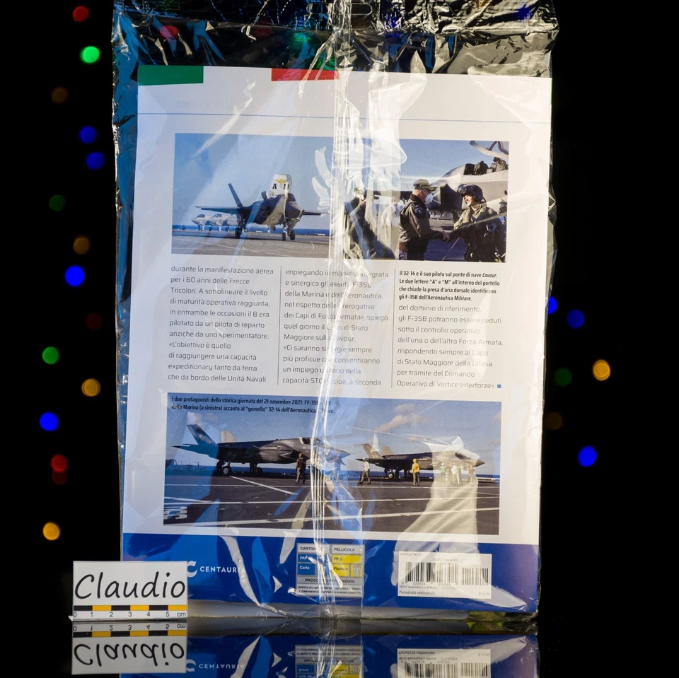 ⭐ Aeronautica Militare F-35B 32° Stormo 13° Gruppo uscita 12 Centauria die cast - Immagine 2 di 3