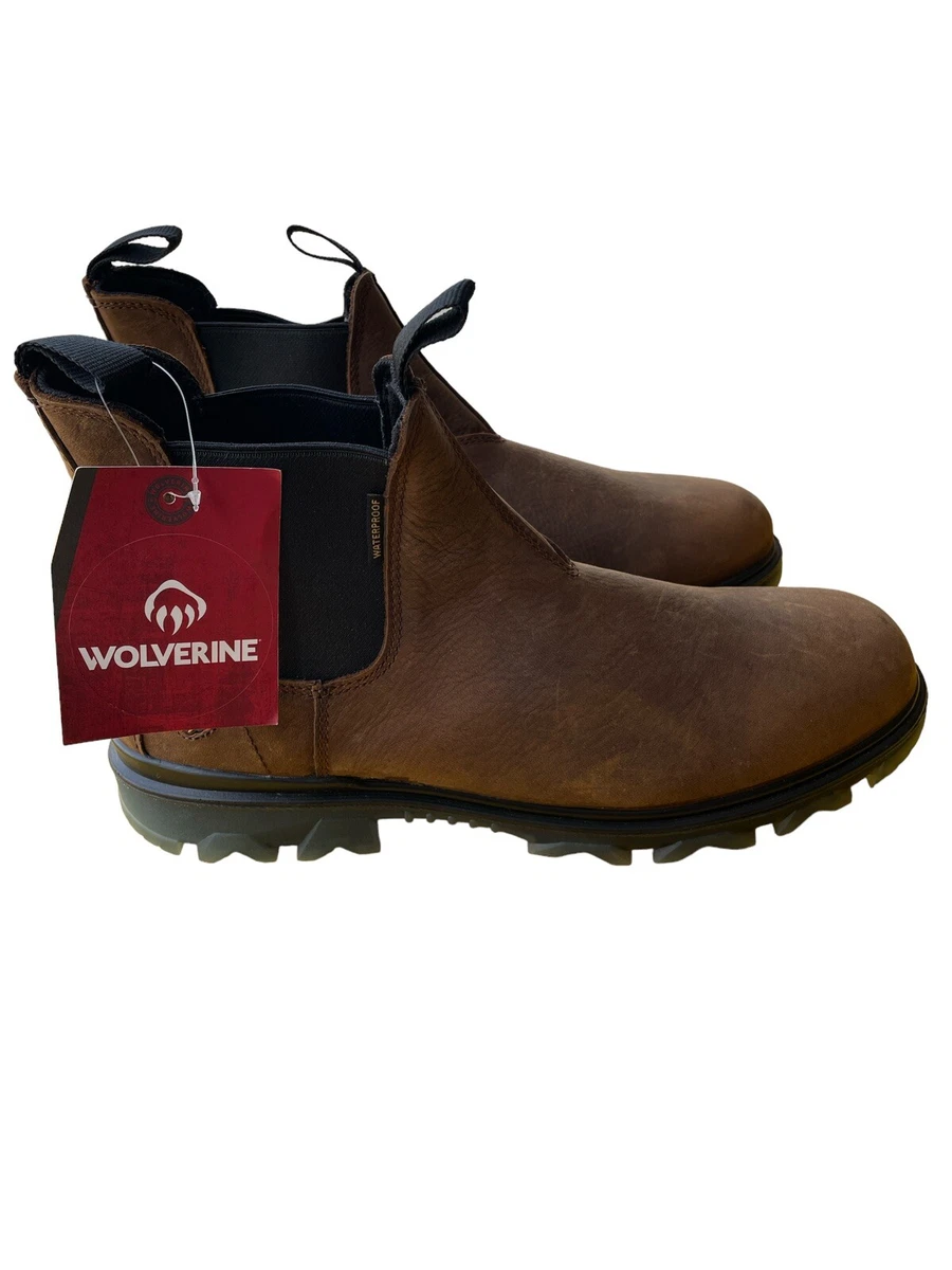 Wolverine Men I 90 EPX Romeo Waterproof Work Boots Slip Oil Resistant Size 13 EW