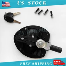 New Door Latch with T-Handle Steel Shaf for Cummins Generator 2 Keys 406-0972-01