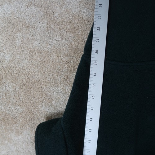 LL Bean Full Zip Fleece Sweatshirt Womens XL Long Sleeve Black - Picture 9 of 10